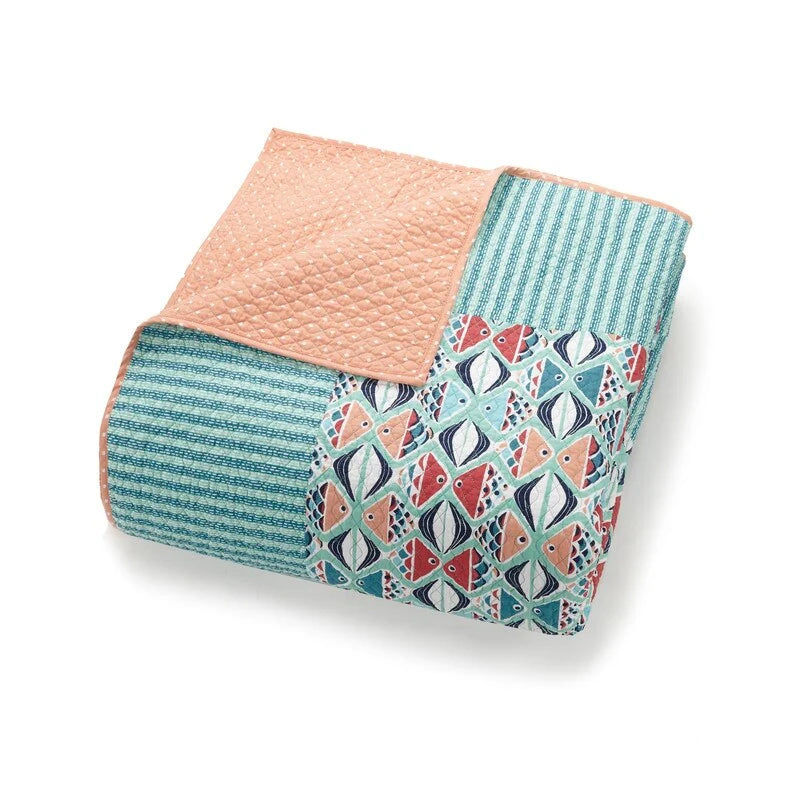 Go Fish 100% Cotton Quilt