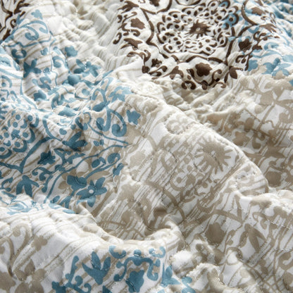 Serenta 6 Piece Printed Marina MDLN Quilts Set