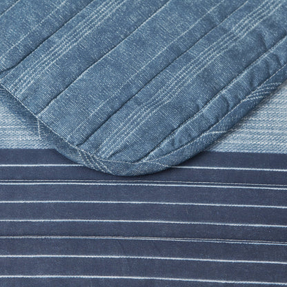 Nautica Ridgeport Cotton Reversible Quilt Set