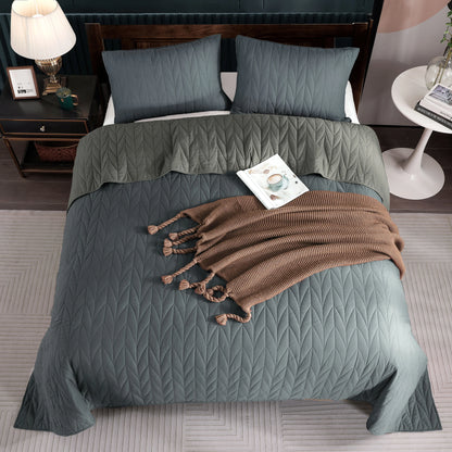 Wonderful Cotton Quilt Set 3 Piece Reversible