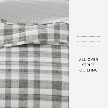 Becky Cameron All Season 3 Piece Reversible Patterned Quilt Set