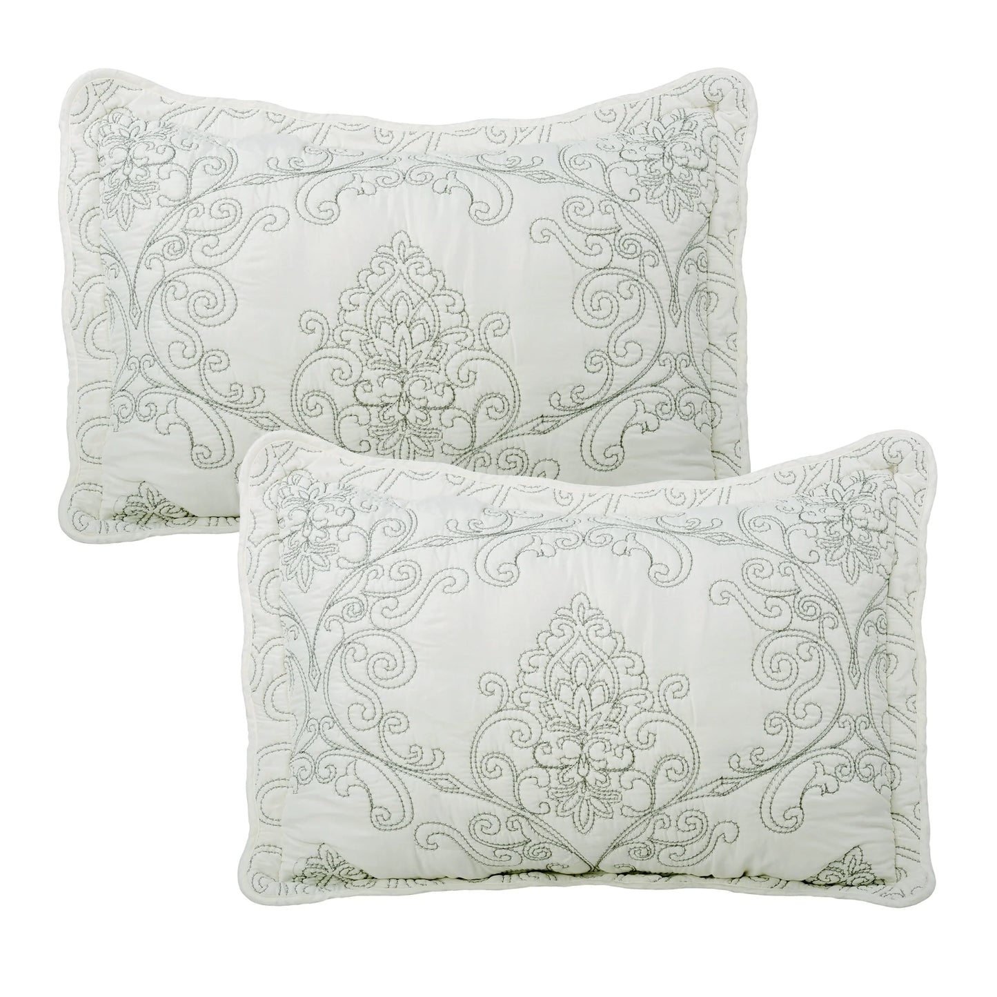 Serenta Damask Oversized 4-piece Bedspread Set