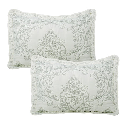 Serenta Damask Oversized 4-piece Bedspread Set