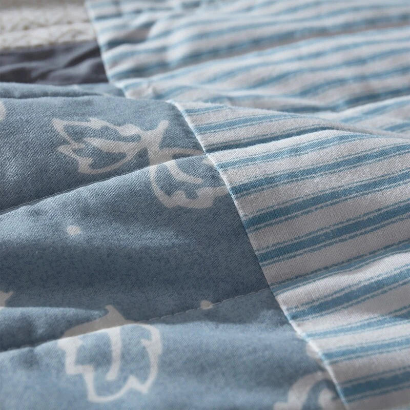 Wonderful Floral Quilt Set 3 Piece Cotton