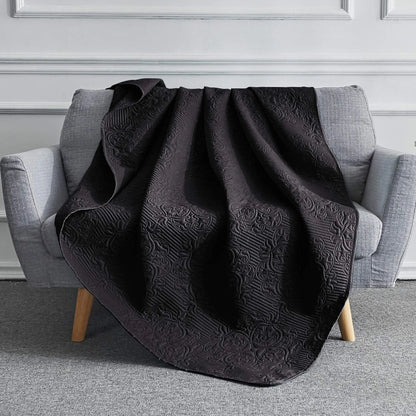 Sophia & William Bed Quilt Bedspread Coverlet - Reversible, Lightweight