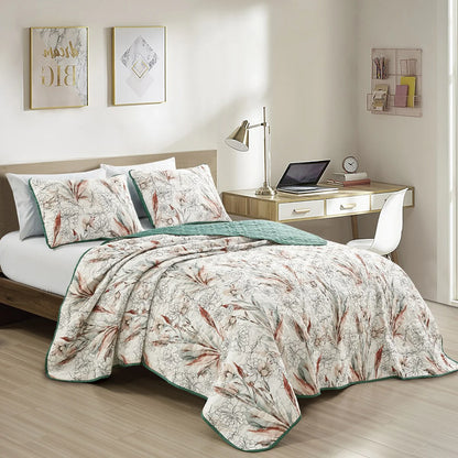 Sara Luxury 3 Piece Bedspread