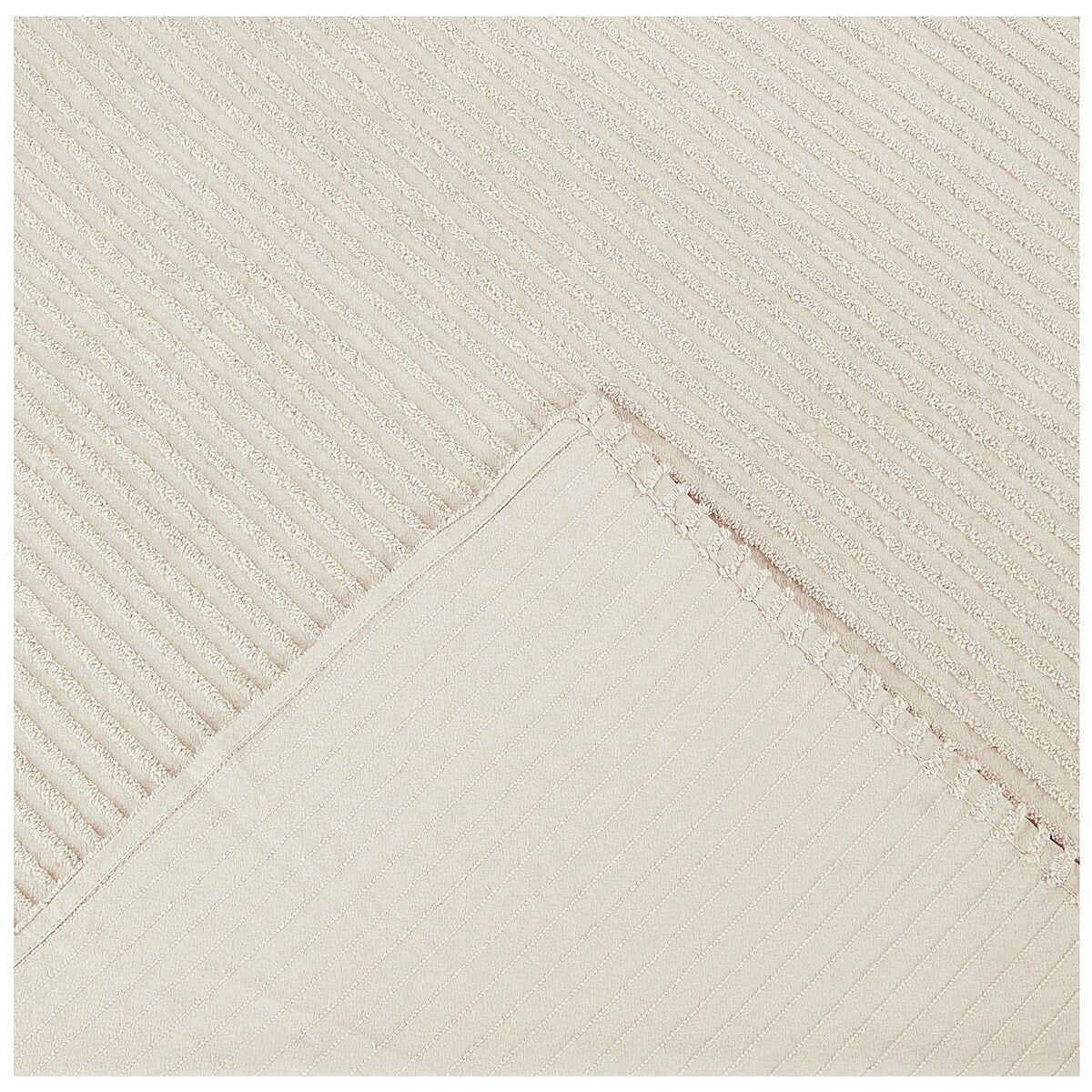 Better Trends Chenille Bedspread Set w/Sham 100% Cotton Soft Lightweight All-Season Fluffy & Cozy Bedding Set Jullian Collection