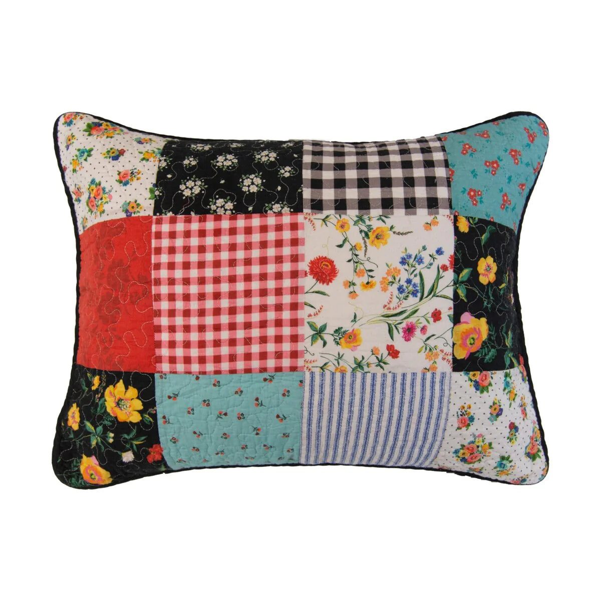Donna Sharp Wild One Patch 3 PC Cotton Quilt Set