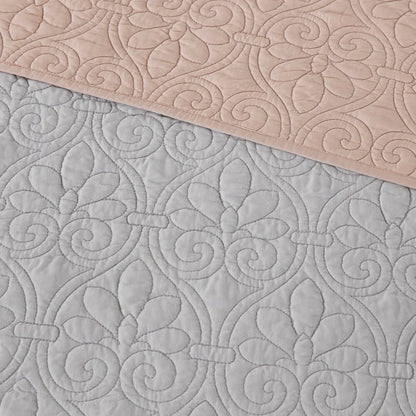 Madison Park Mansfield Reversible Quilt Set
