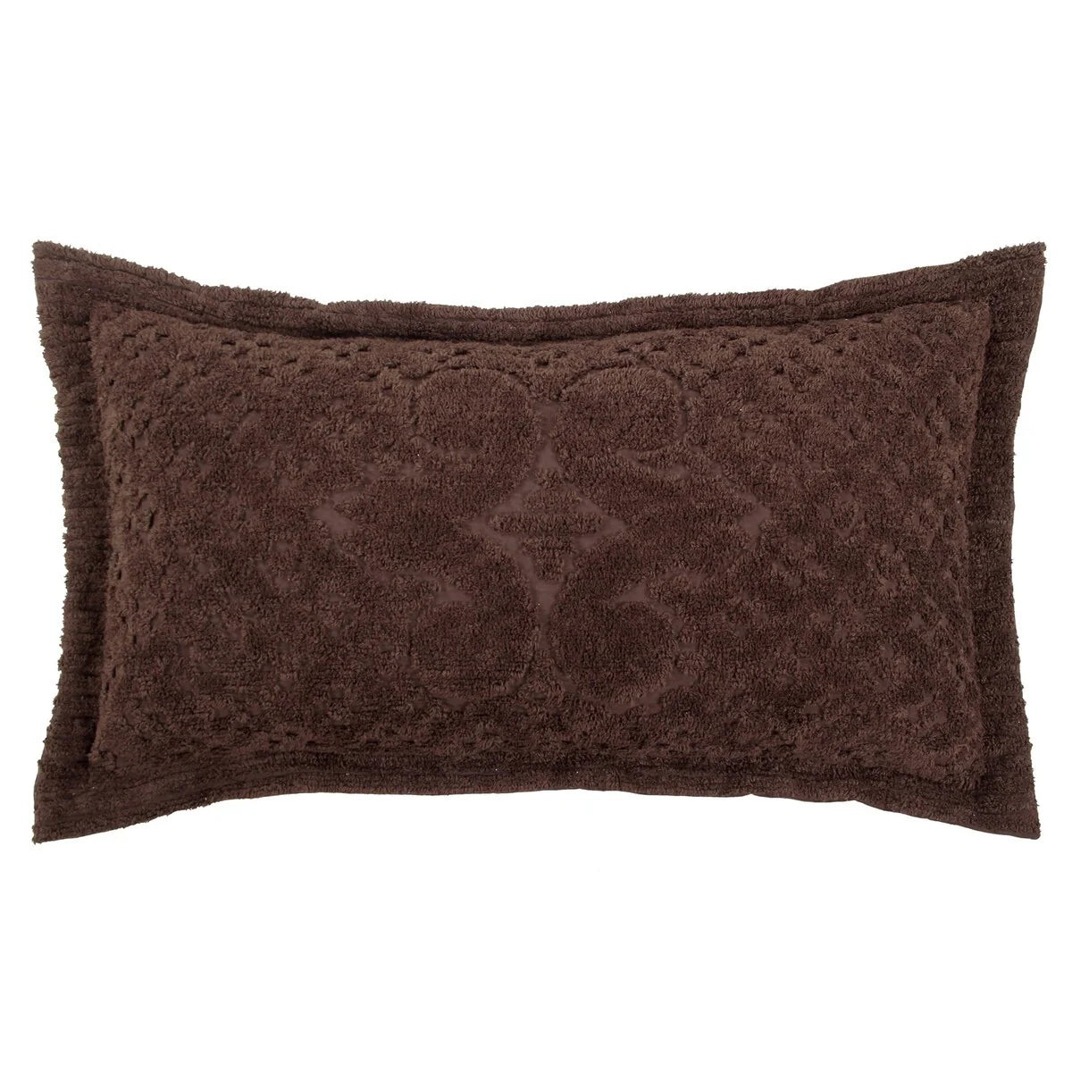 Better Trends Chenille Bedspread Set with Sham Medallion Design 100% Cotton Soft Machine Washable Tufted Ashton Collection