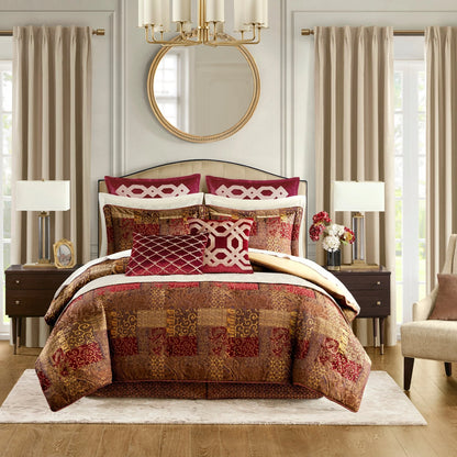 Croscill Versailles 3 Piece Quilt Set