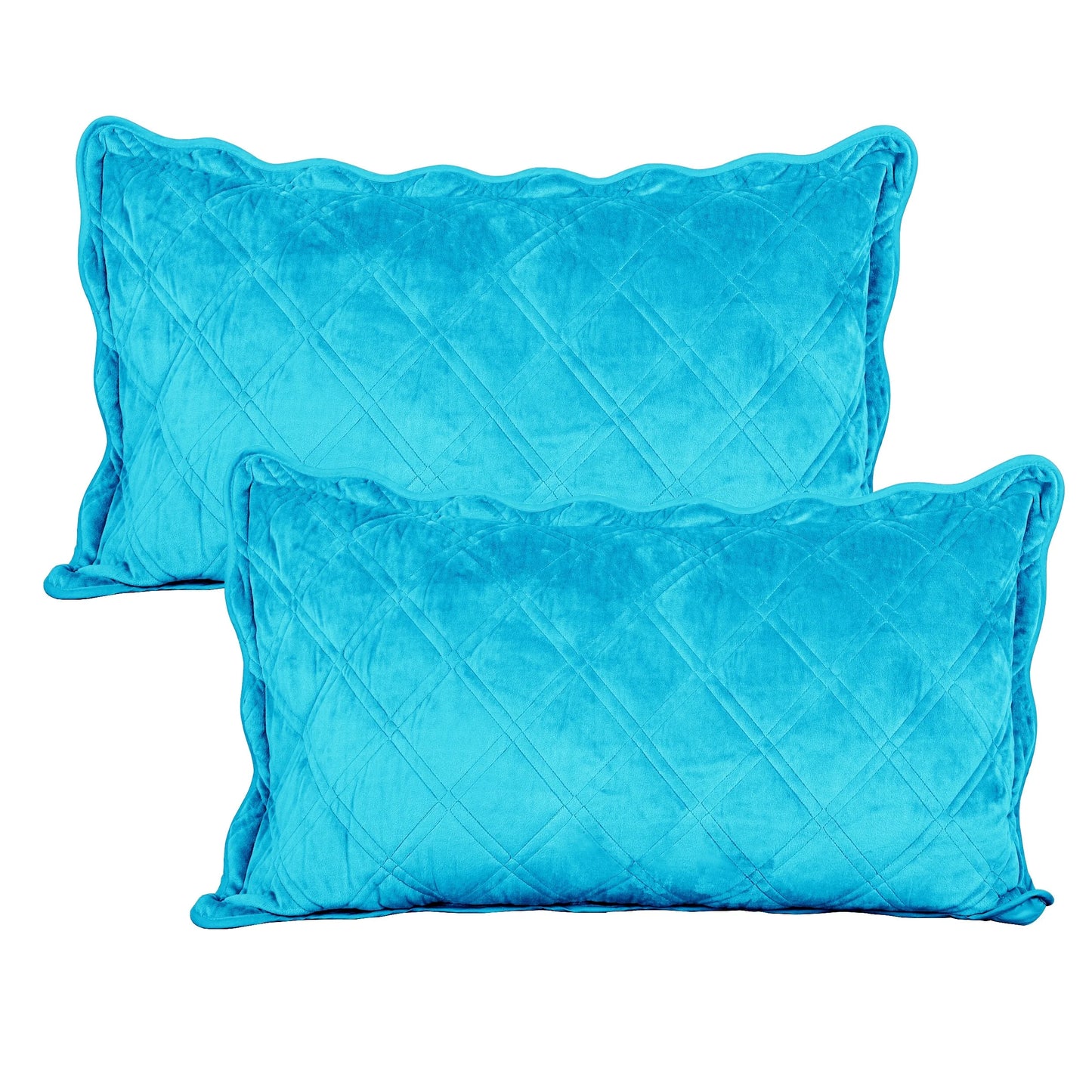 Serenta Supersoft Microplush Quilted 4 Pieces Bedspread Coverlet Set
