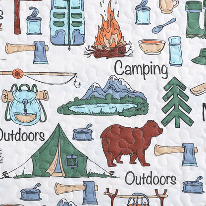 Camp Site Quilt Set