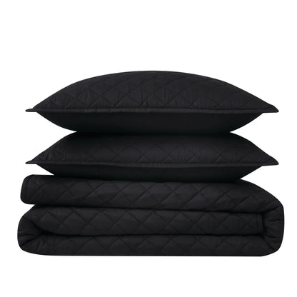 Cannon Solid Percale Quilt Set