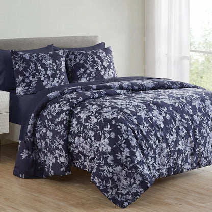 Wonderful Sophia 5-Piece Floral Pattern Comforter Set
