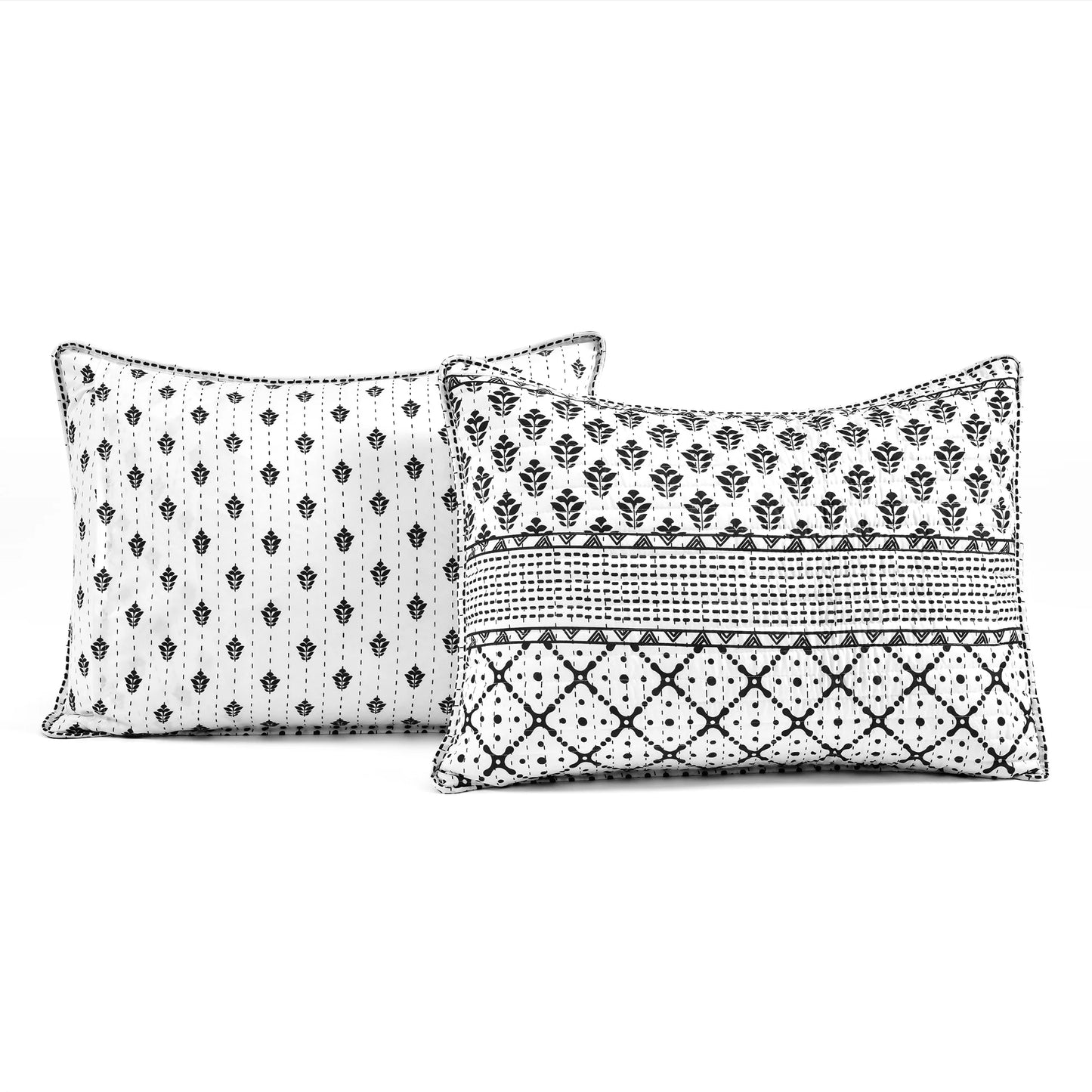 Lush Decor Monique Stripe 3 Piece Quilt Set