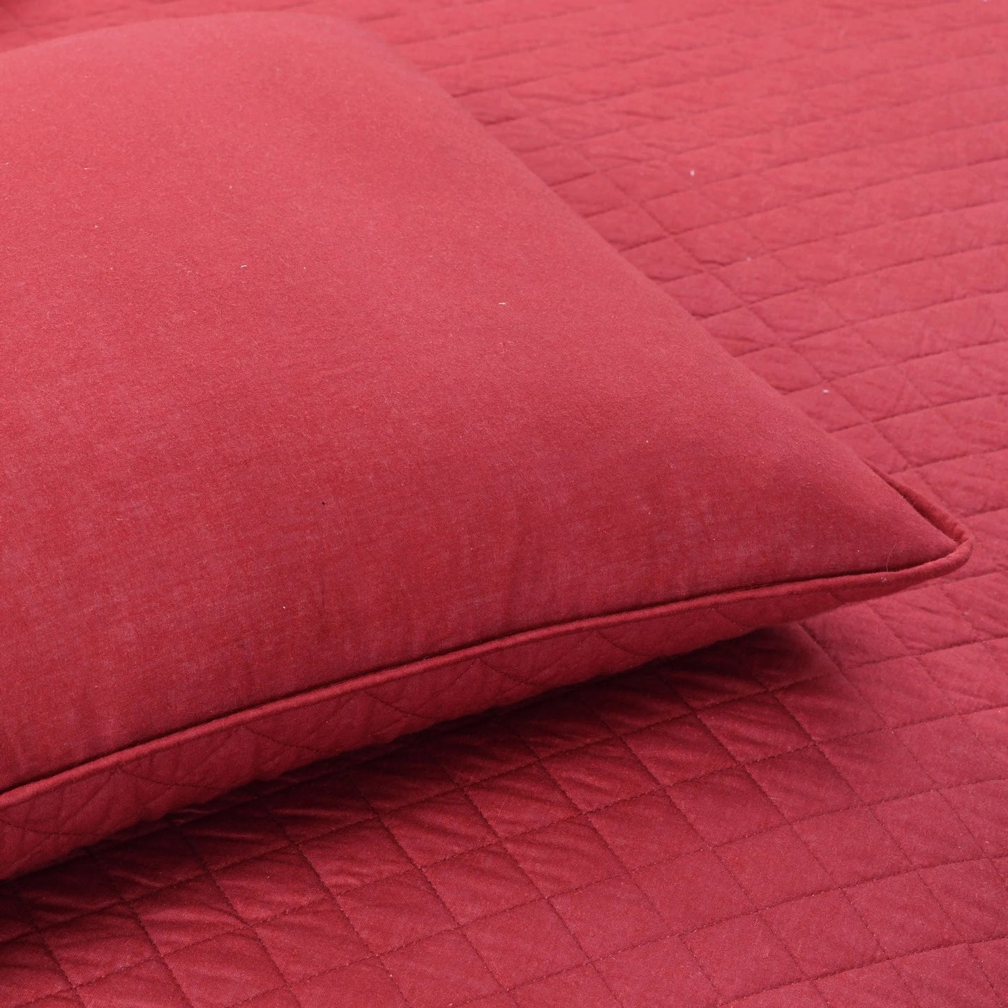Copper Grove Balm Diamond Oversized Cotton 3-piece Quilt Set