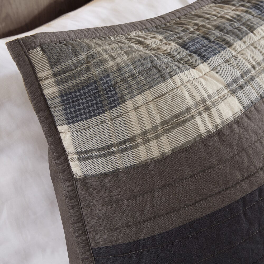 Woolrich Winter Plains 100-percent Cotton Oversized Quilt Mini Set