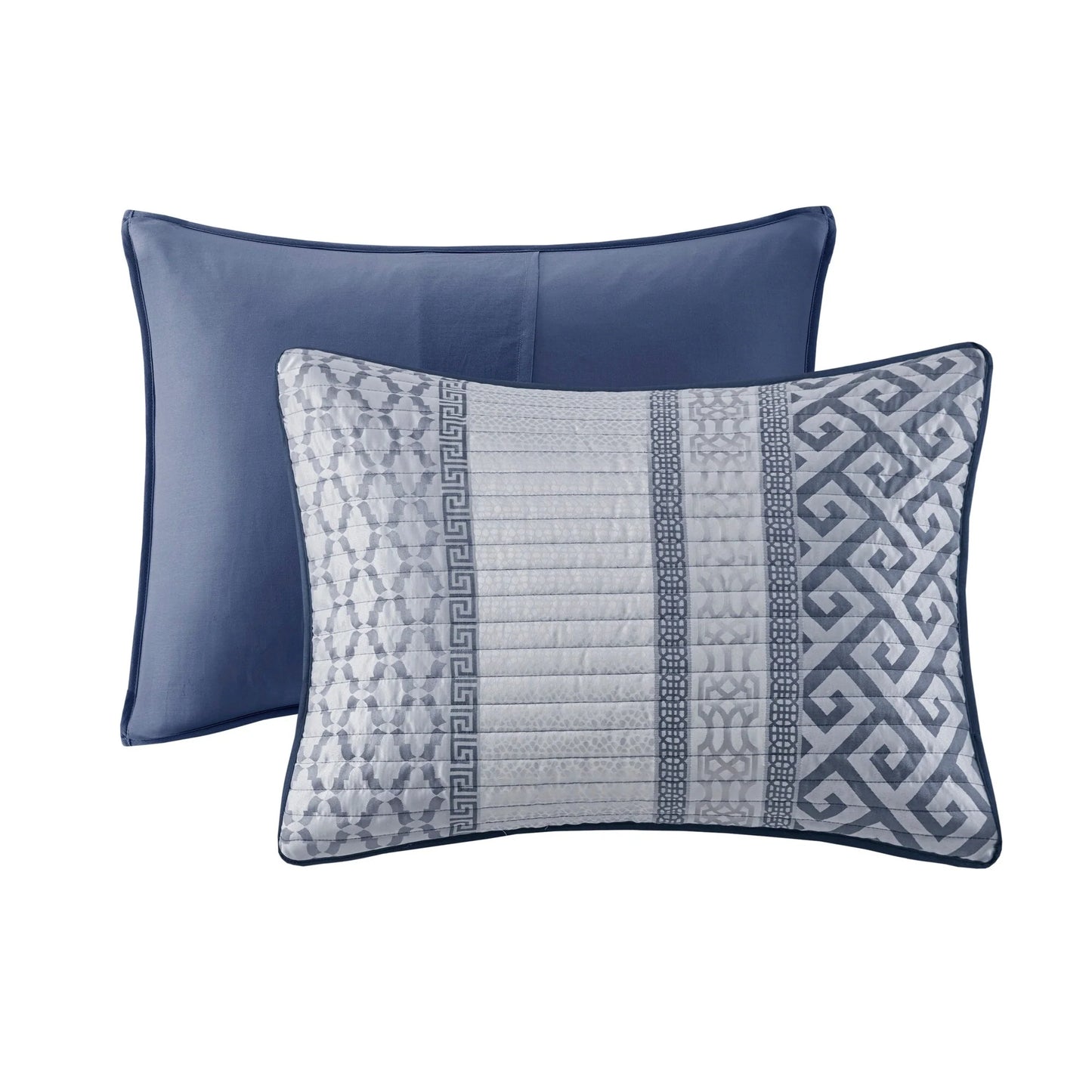 Madison Park Christian 4 Piece Jacquard Quilt Set with Throw Pillow