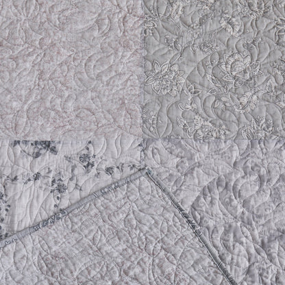 The Gray Barn Sleeping Hills Floral Cotton 3-piece Quilt Set