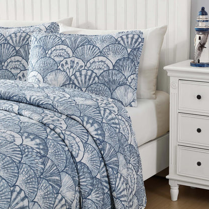 Caribbean Joe Coastal 3PC Quilt Set