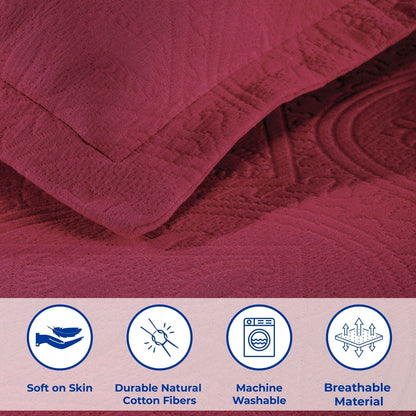 Superior Celtic Circle Cotton Decorative Bedspread Set