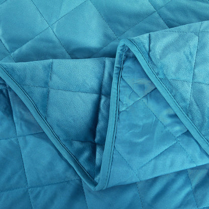 Serenta Velvet Quilts 5 Piece Ultra Soft Floor Touching Bedspread Set
