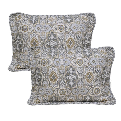 Home Soft Things Floral Trellis Pattern Microfiber 5-piece Quilt Set