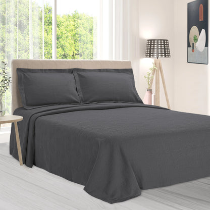 Superior Paisley Cotton Decorative Bedspread Set