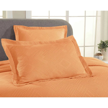 Superior Geometric Fret Cotton Decorative Bedspread Set