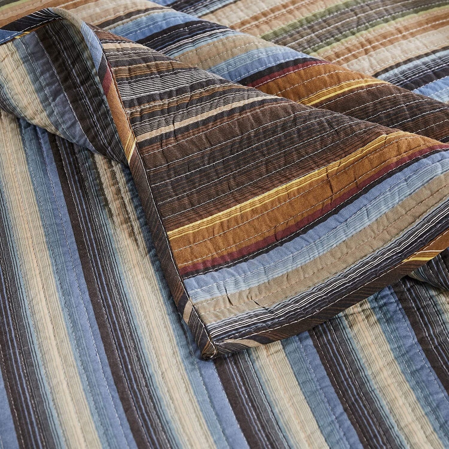 Greenland Home Fashions Durango Bonus Quilt Set with Pillows