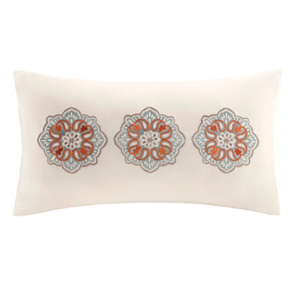 Intelligent Design Tamil Reversible Paisley Quilt Set with Throw Pillow