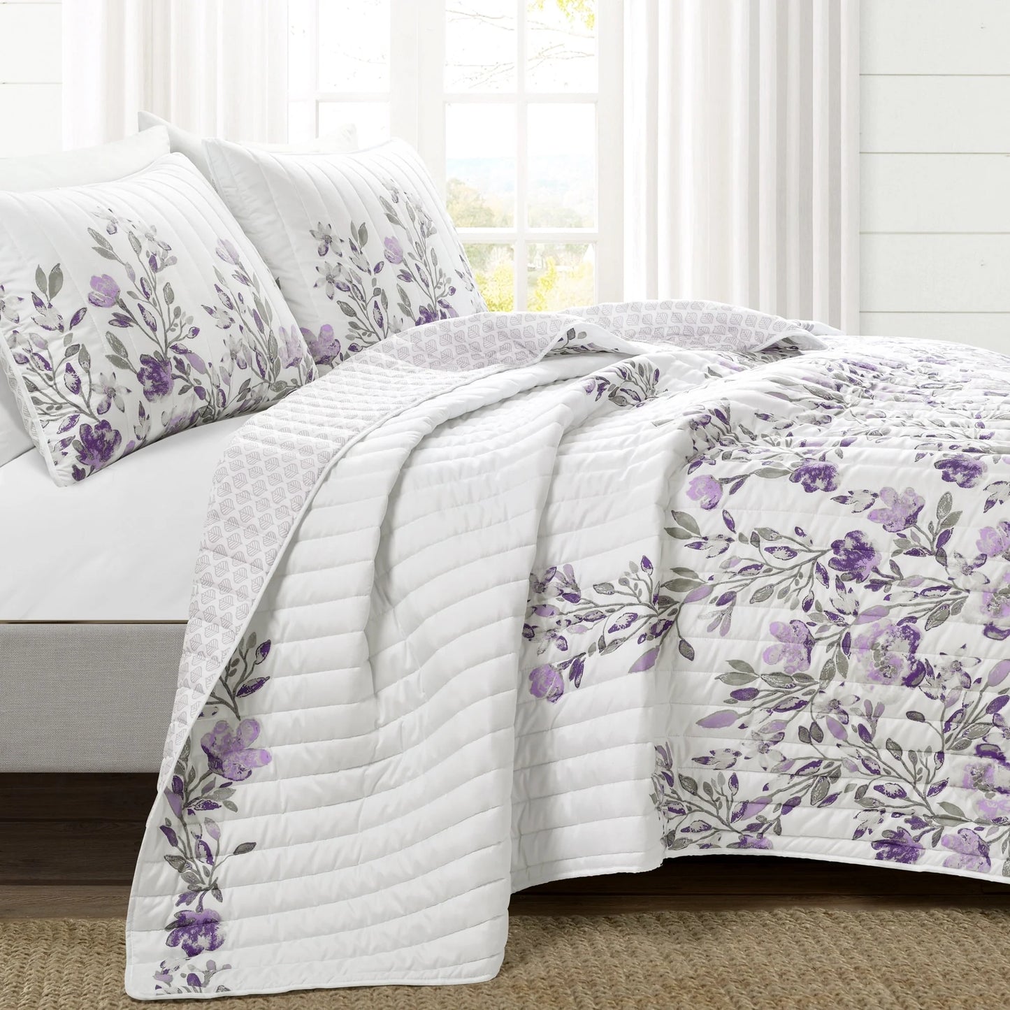 Lush Decor Tanisha Reversible Quilt Set
