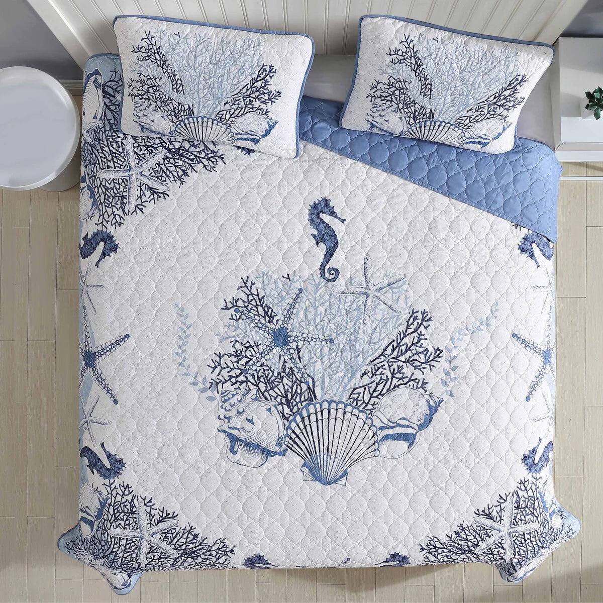 Caribbean Joe Coastal 3PC Quilt Set
