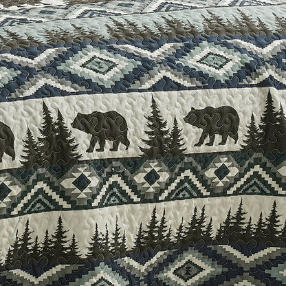 Bear Claw 3 Piece Bedspread