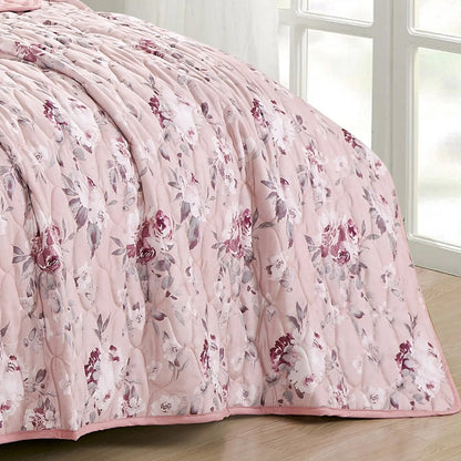 Flora Luxury 3 Piece Bedspread