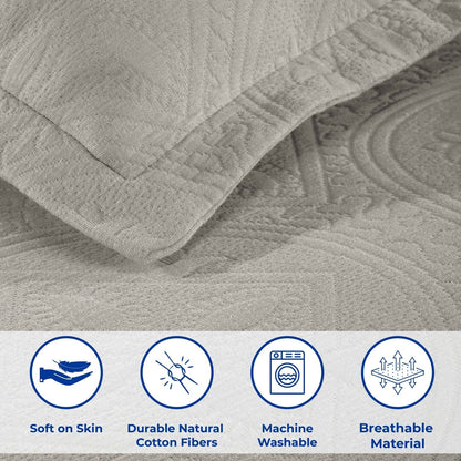 Superior Celtic Circle Cotton Decorative Bedspread Set