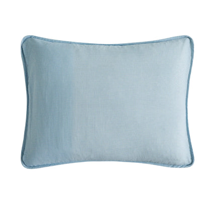 Scout Check Out Cotton Reversible Blue Quilt Set