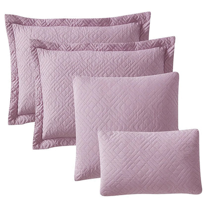 Clara Clark Bedspread Quilt Set - Embossed Pinsonic Lightweight Coverlet Set