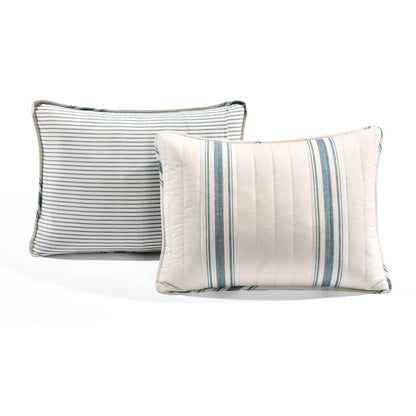 Lush Decor Farmhouse Stripe 3 Piece Quilt Set