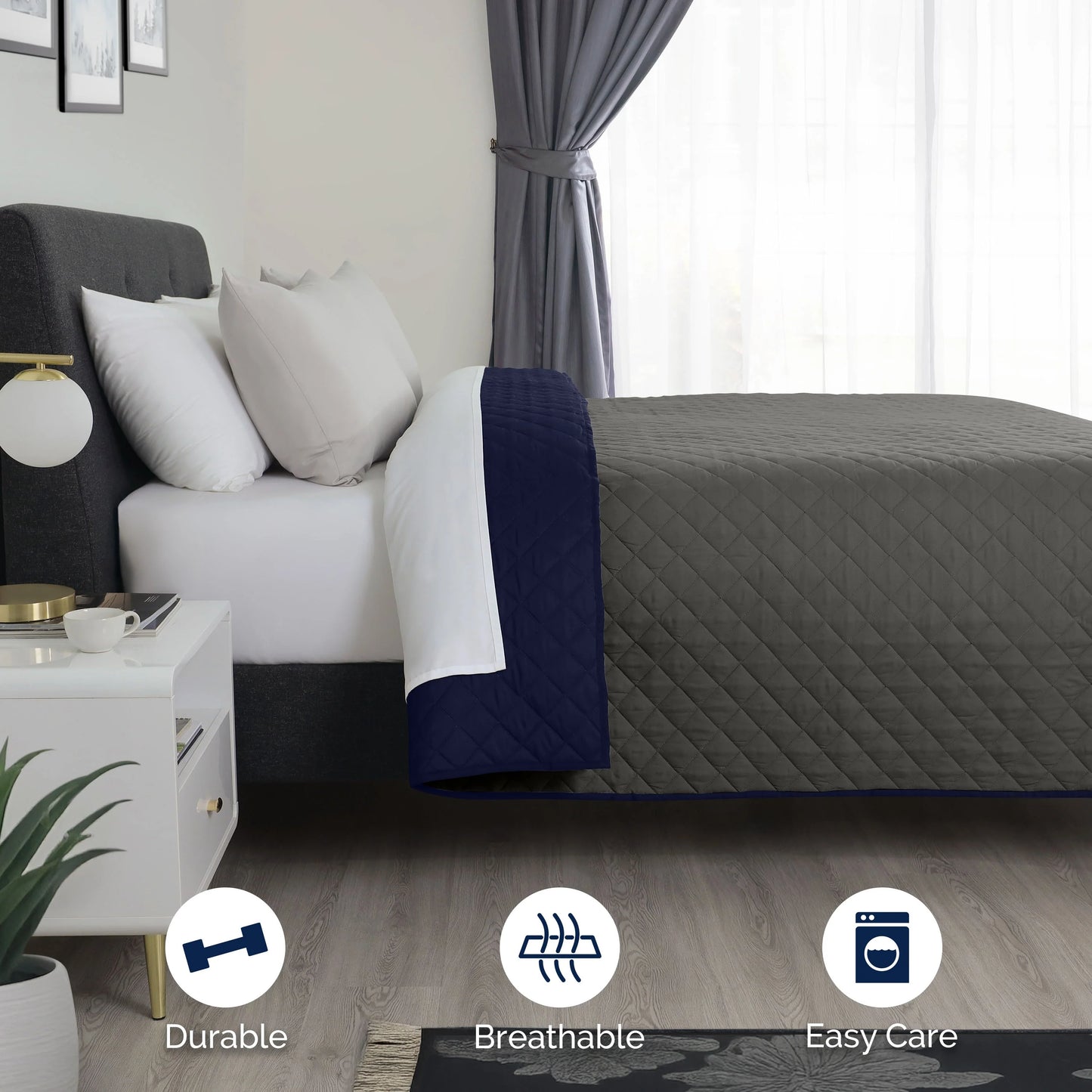 Martex Reversible Coverlet