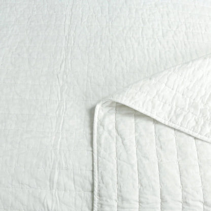 MarCielo 3PCS 100% Cotton Oversized Bedspread Set Coverlet Quilt Set Stitching