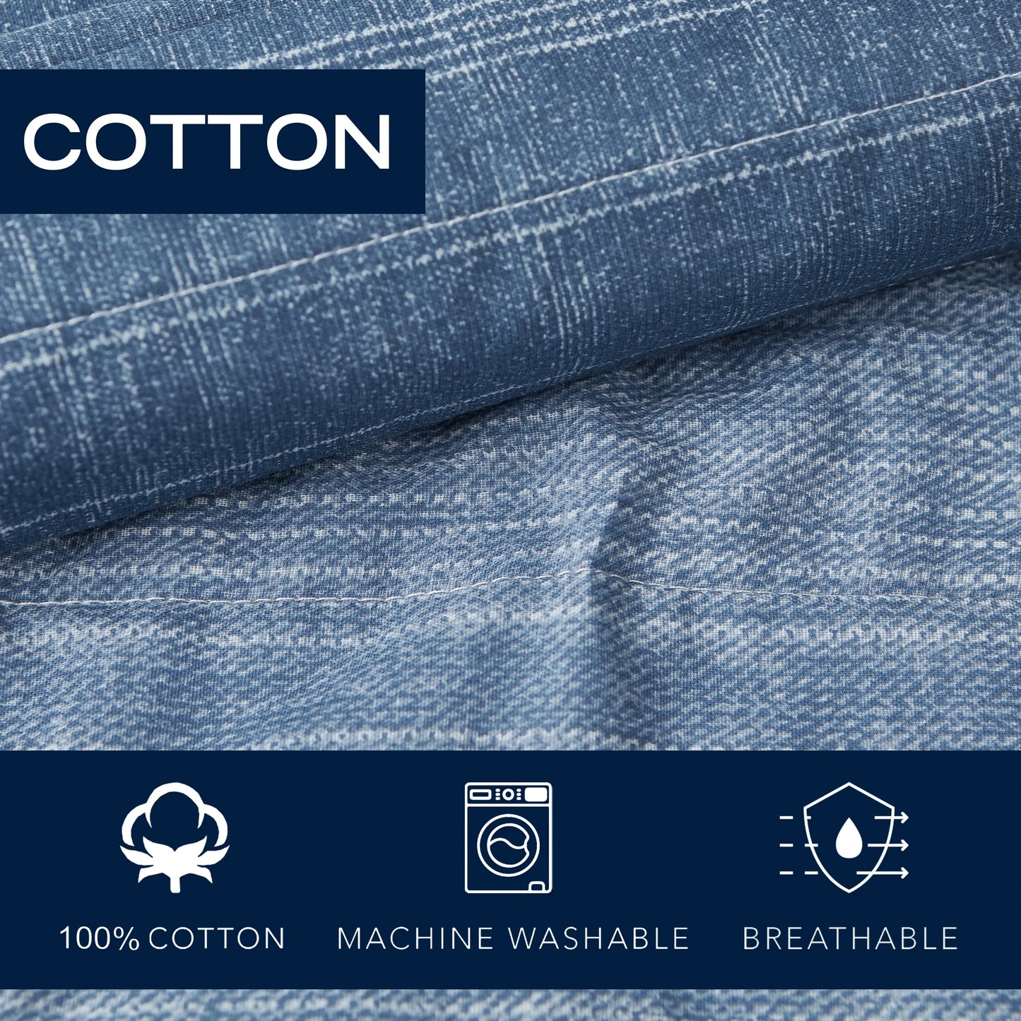 Nautica Ridgeport Cotton Reversible Quilt Set