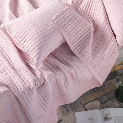KASENTEX Quilt Set Soft Bedspread - Light Weight, Stone Washed, Down Alternative Fill, Machine Washable