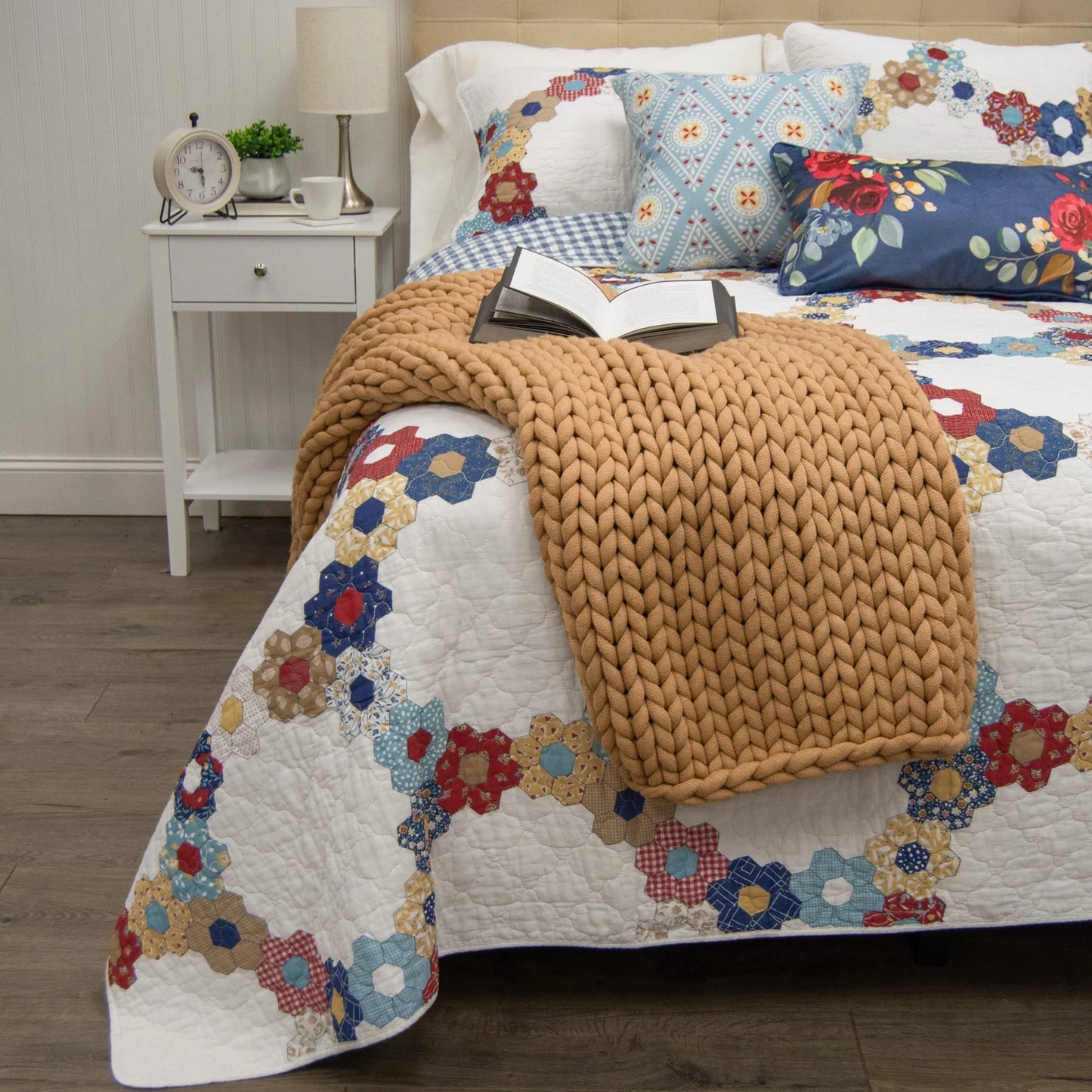 Donna Sharp Prairie 3PC Cotton Quilt Set
