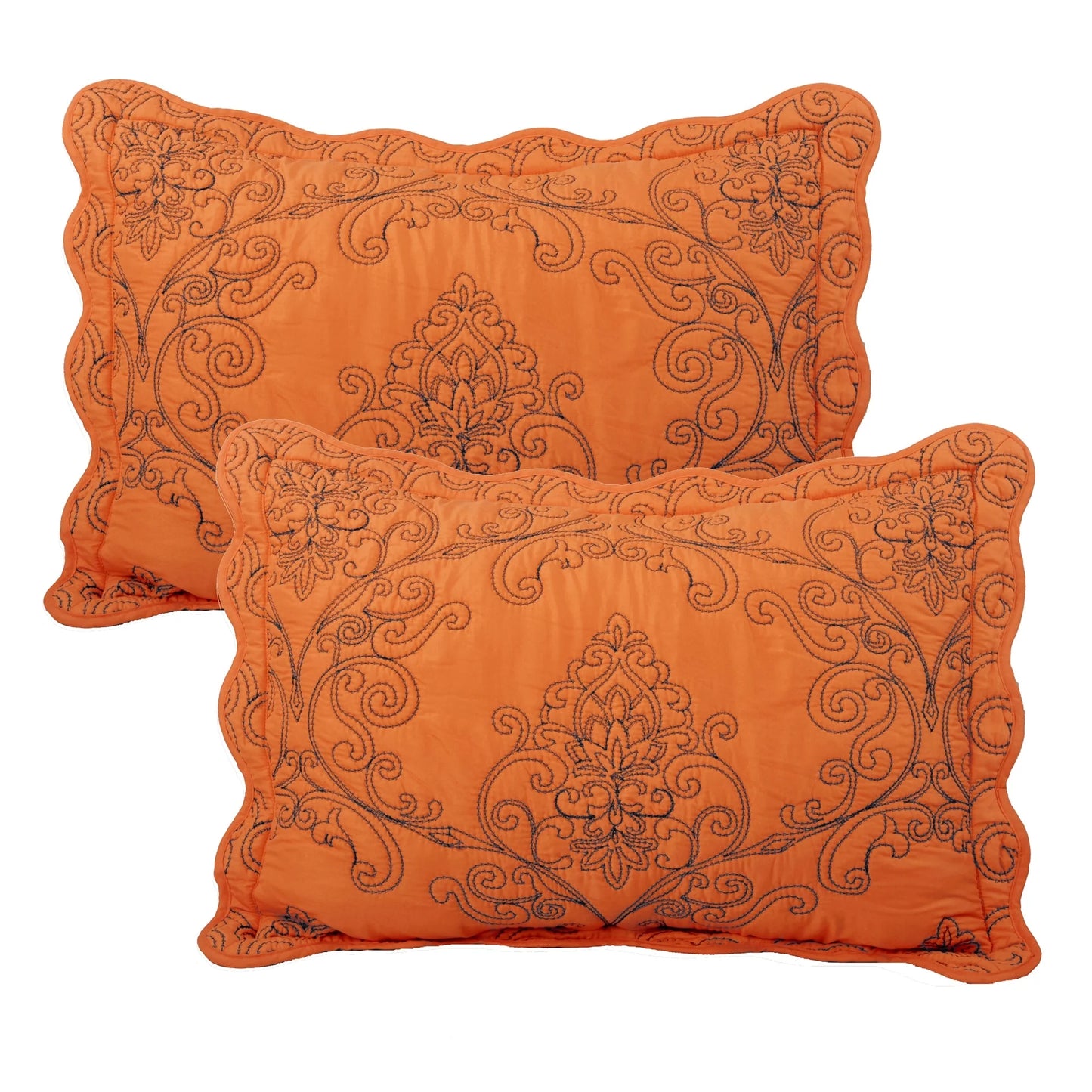 Serenta Damask Oversized 4-piece Bedspread Set