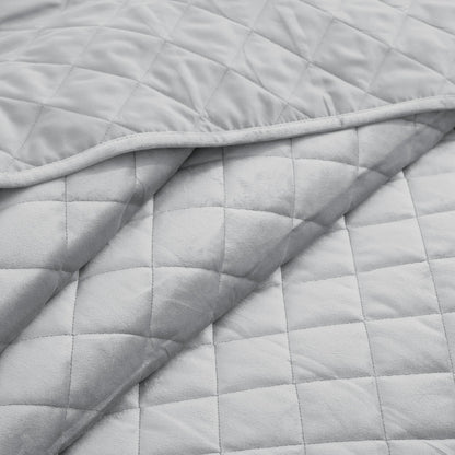 3-Piece Reversible Ultra Lighweight Coverlet Premium Microfiber Bedspread Quilt Set