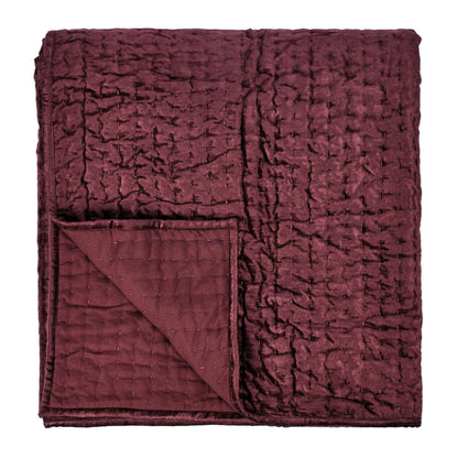 Dimitry 100% Rayon Velvet Quilt by Kosas Home