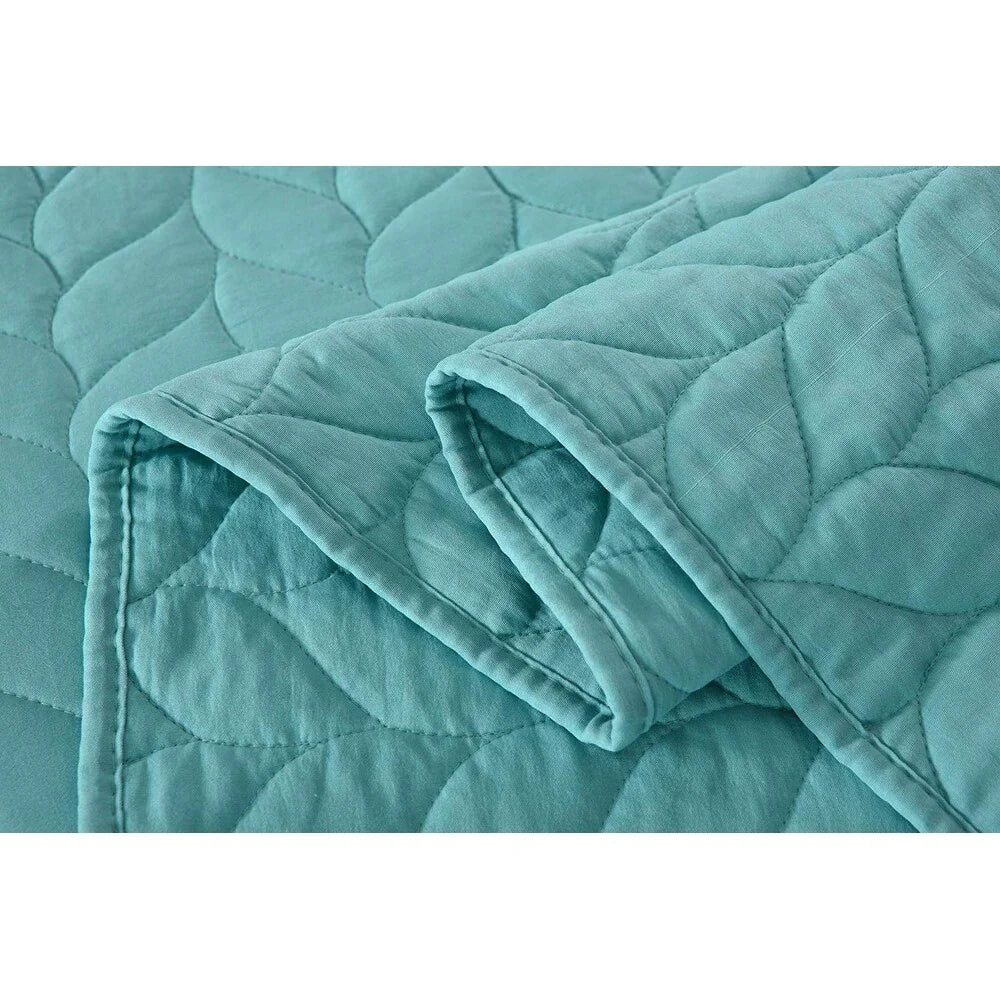 Porch & Den Heightsview Prewashed 3-piece Quilted Bedspread Set