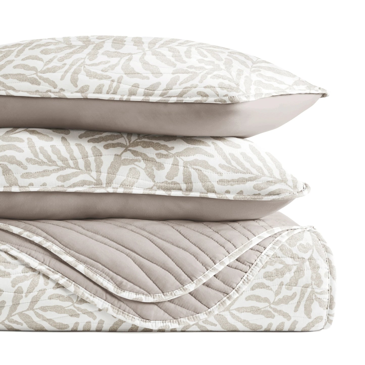 Becky Cameron All Season 3 Piece Reversible Patterned Quilt Set